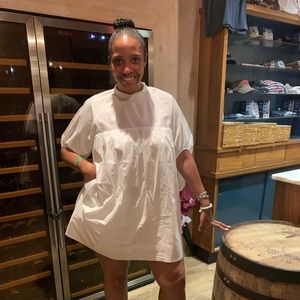 The Shirred Mini Dress